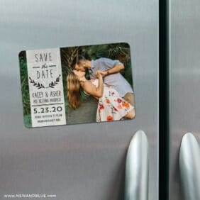 Westerly 4 Refrigerator Save The Date Magnets