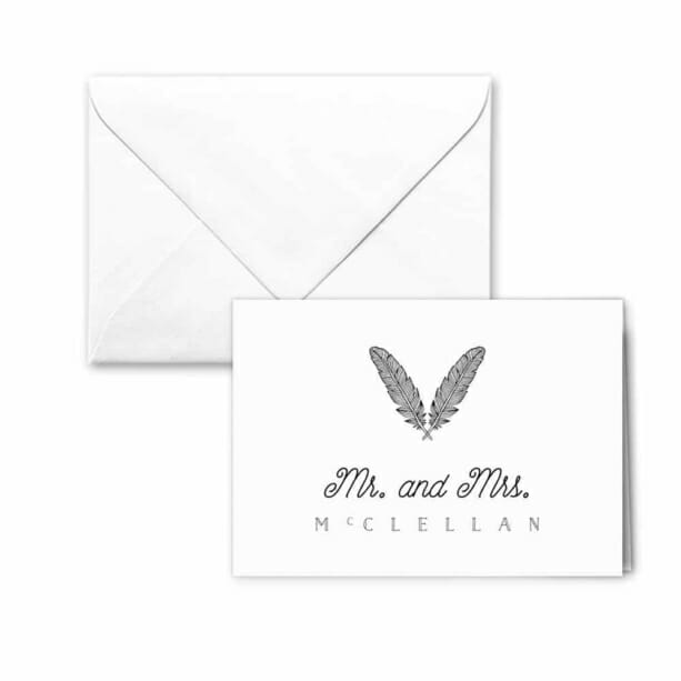 Scout Nb Thank You Card And White Back