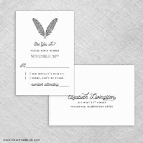 Scout Nb Rsvp Card And Envelope