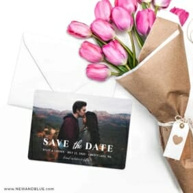 Sincerely Yours Nb Save The Date Cards With Envelope