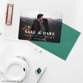 Sincerely Yours Nb Save The Date Cards And Optional Color Envelopes