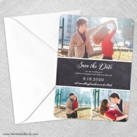 Union Square Wedding NB Save The Date Party Card