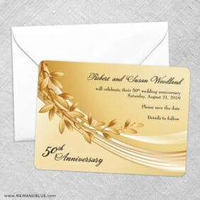 Triumph NB Save The Date Party Card