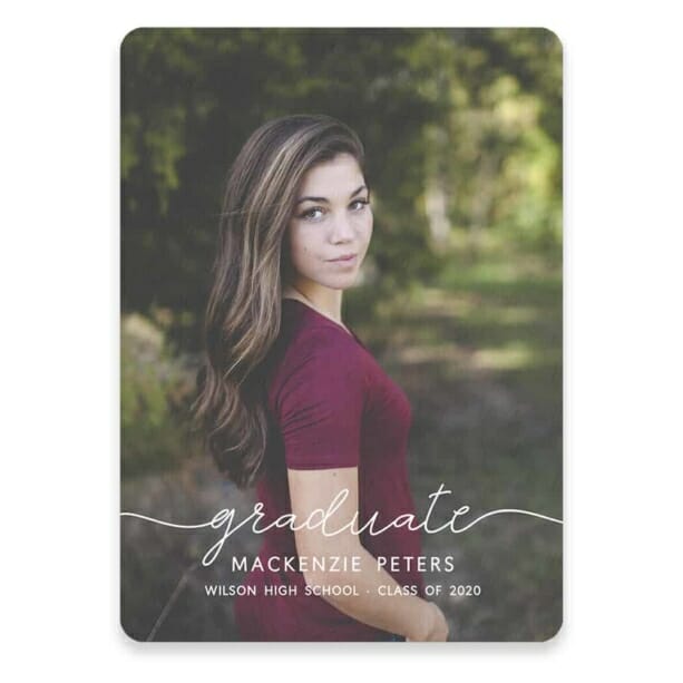 Senior Picture Save The Date