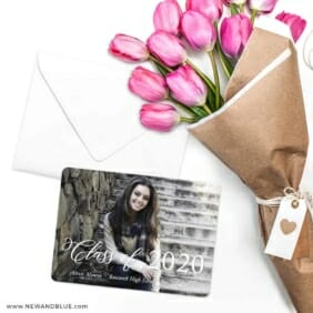 Head Of The Class Save The Date Cards With Envelope