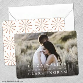 Only You Nb1 Save The Date Wedding Card