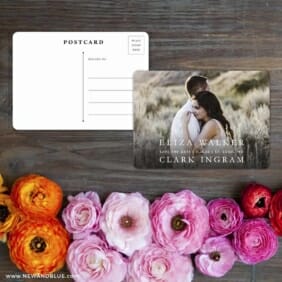 Only You Nb1 Save The Date Postcard With Back