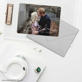So In Love Save The Date Cards And Optional Color Envelopes