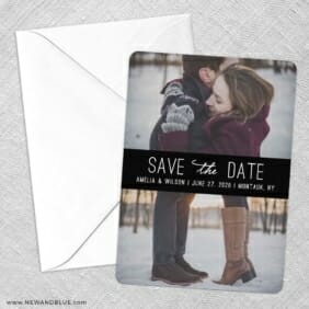 Montauk Nb Save The Date Party Card