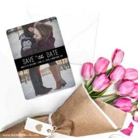 Montauk Nb Save The Date Cards With Envelope