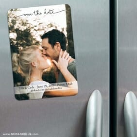Twirl Nb 1 3 Refrigerator Save The Date Magnets