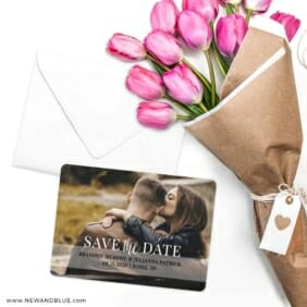 Lasting Love Save The Date Cards With Envelope