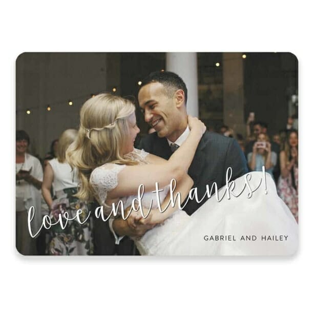 Love And Thanks Save The Date