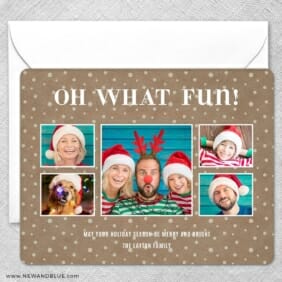Oh What Fun2 Grande Size Save The Date Magnet