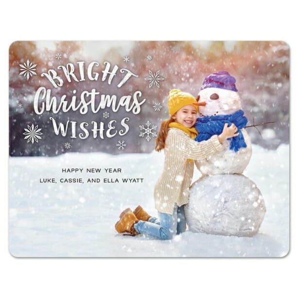 Snow Bunny 1 Save The Date Magnets