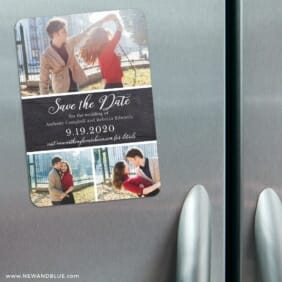 Union Square Wedding 3 Refrigerator Save The Date Magnets