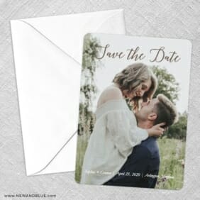 Someone Like You Save The Date Party Card