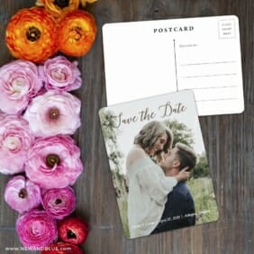 Someone Like You Save The Date Postcard With Back