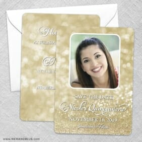 Mariana Save The Date Wedding Card