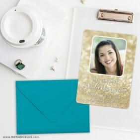 Mariana Save The Date Cards And Optional Color Envelopes