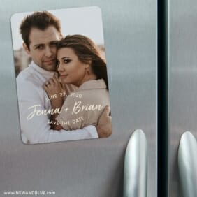 Simply Us 3 Refrigerator Save The Date Magnets