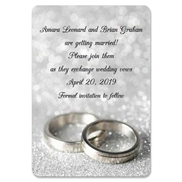 With This Ring Nb 1 Save The Date Magnets