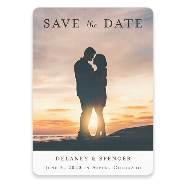 Cherished Save The Date