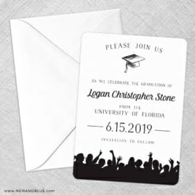 Valedictorian Nb Save The Date Party Card