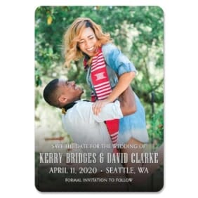 Vignette Nb 1 Save The Date Magnets