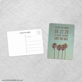 Los Angeles Save The Date Postcards Fb