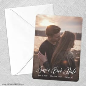 Together Forever Save The Date Party Card