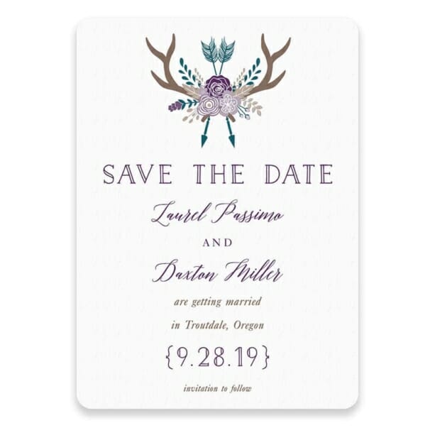 Wildaire Save The Date Postcards