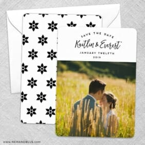 Our Special Love Save The Date Wedding Card