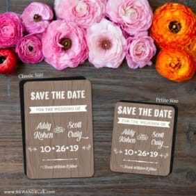 Soho Nb 2 Save The Date Magnet Classic And Petite Size