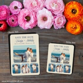 Modern Love Nb 2 Save The Date Magnet Classic And Petite Size