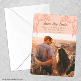 Isabella Nb Save The Date Party Card