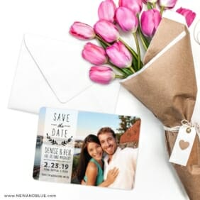 Westerly Save The Date Cards With Envelope