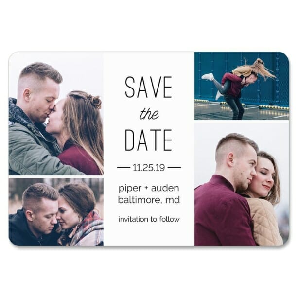 Baltimore4 1 Save The Date Magnets