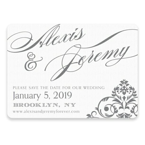 Signature Save The Date Postcards