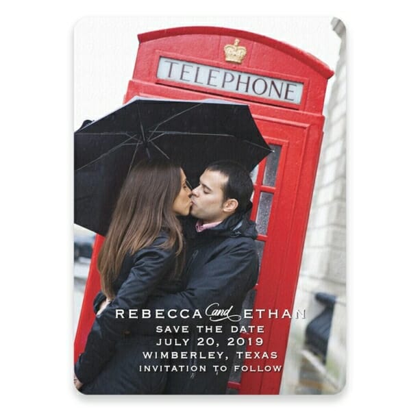 Forest Park Save The Date Postcards