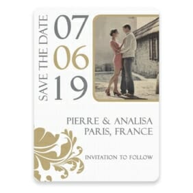 Timeless Romance Save The Date