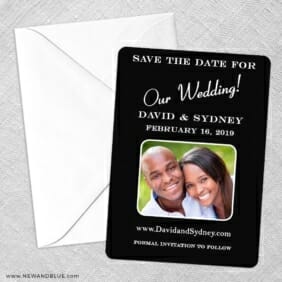 The Big Day Save The Date Party Card