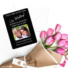 The Big Day Save The Date Cards With Envelope