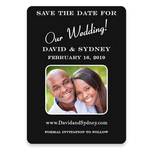 The Big Day Save The Date