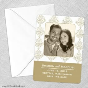 Sorrento Save The Date Party Card