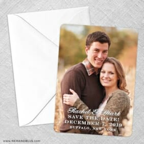 Rachel Save The Date Party Card