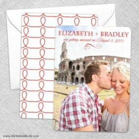 My Crush Save The Date Wedding Card