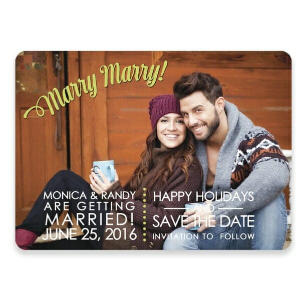Marry Marry Save The Date