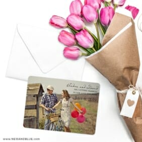 Love Her Madly Save The Date Cards With Envelope