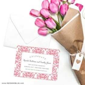 Laughter Save The Date Cards With Envelope